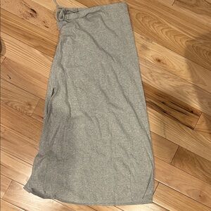 Aerie Gray Maxi Skirt